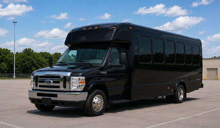 20-passenger minibus for charter in Washington, DC