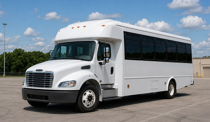25-passenger minibus for charter in Washington, DC